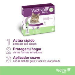 Pipetas Felis Solución Spot-On Para Gatos (42,3mg) -Productos Para Gatos 09 VECTRA Felis adv 63db916bf0ac5