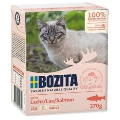Bozita Tetra Bocaditos En Salsa 6 X 370 G -Productos Para Gatos 100905 pla doggy bozita haeppchen sosse lachs 370g hs 01 3