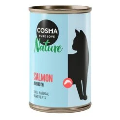 Cosma Nature 6 X 140 G 31 Cosma Nature 6 X 140 G -Productos Para Gatos 104067 cosma nature salmon 140g 2
