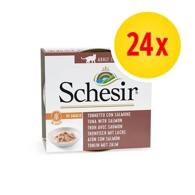 Pack Ahorro: Schesir Natural En Salsa 24 X 70 G 1 Pack Ahorro: Schesir Natural En Salsa 24 X 70 G