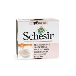 Pack Ahorro: Schesir Natural En Salsa 24 X 70 G 17 Pack Ahorro: Schesir Natural En Salsa 24 X 70 G -Productos Para Gatos 104213 pla mp schesir cat natural in sauce 6x70g chicken ham hs 1 0
