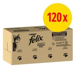 Jumbopack Felix Sensations 120 X 85 G