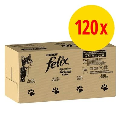 Jumbopack Felix Sensations 120 X 85 G 1 Jumbopack Felix Sensations 120 X 85 G
