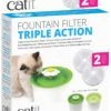 Catit Filtro De Triple Acción Para Fuentes, 12 Uds