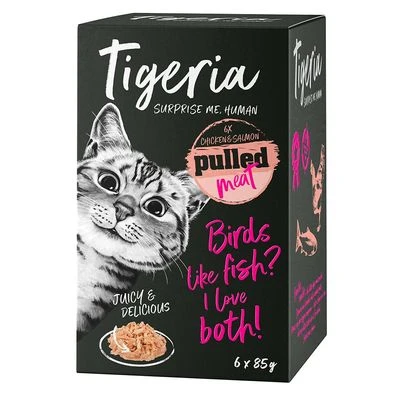 Tigeria Pulled Meat 24 X 85 G Comida Húmeda Para Gatos 8 Tigeria Pulled Meat 24 X 85 G Comida Húmeda Para Gatos - Imagen 8