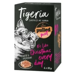 Tigeria Pulled Meat 24 X 85 G Comida Húmeda Para Gatos 14 Tigeria Pulled Meat 24 X 85 G Comida Húmeda Para Gatos -Productos Para Gatos 135598 pla tigeria pulledmeat pute 6x85g hs 7