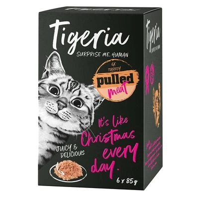 Tigeria Pulled Meat 24 X 85 G Comida Húmeda Para Gatos 6 Tigeria Pulled Meat 24 X 85 G Comida Húmeda Para Gatos - Imagen 6
