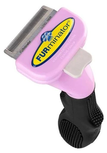 FURMINATOR Cepillo Para Gatos Pequeños De Pelo Largo 1 FURMINATOR Cepillo Para Gatos Pequeños De Pelo Largo