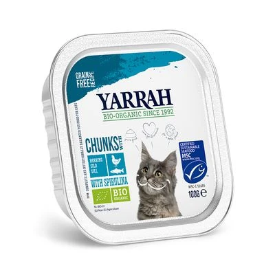 Yarrah Bio 48 X 100 G En Tarrinas Para Gatos - Pack Ahorro 11 Yarrah Bio 48 X 100 G En Tarrinas Para Gatos - Pack Ahorro - Imagen 11