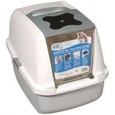 Catit Gatera Con Cubierta Retractil. Gris 9 Catit Gatera Con Cubierta Retractil. Gris - Imagen 9