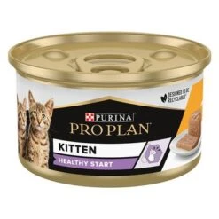 PURINA PRO PLAN Kitten Healthy Start 24 X 85 G En Latas -Productos Para Gatos 171799 pla purina proplan cat kitten 85g hs 01 9