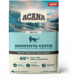 Acana Cat Bountiful Catch -Productos Para Gatos 194285 064992714444 acana cat bountiful catch front 4 5kg 5
