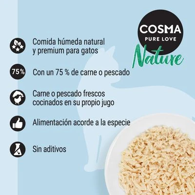 Cosma Nature 6 X 140 G 3 Cosma Nature 6 X 140 G - Imagen 3