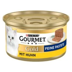 Gourmet Gold Mousse 24 X 85 G -Productos Para Gatos 206248 pla nestle gourmet gold feine pastete huhn 85g hs 01 5