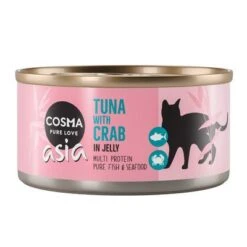 Cosma Asia En Gelatina 6 X 170 G 22 Cosma Asia En Gelatina 6 X 170 G -Productos Para Gatos 21755 pla cosma asia tunacrab 170g 8