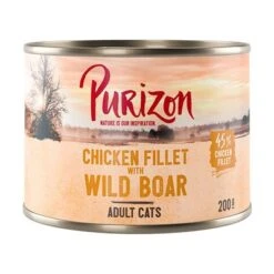 Purizon Adult 6 X 200 G Comida Húmeda Para Gatos, Sin Cereales 20 Purizon Adult 6 X 200 G Comida Húmeda Para Gatos, Sin Cereales -Productos Para Gatos 222296 pla purizon wildschwein 200g 4