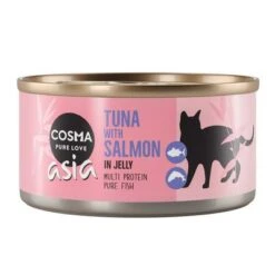 Cosma Asia En Gelatina 24 X 170 G 35 Cosma Asia En Gelatina 24 X 170 G -Productos Para Gatos 264601 pla cosma asia tuna salmon can 170g 1 1