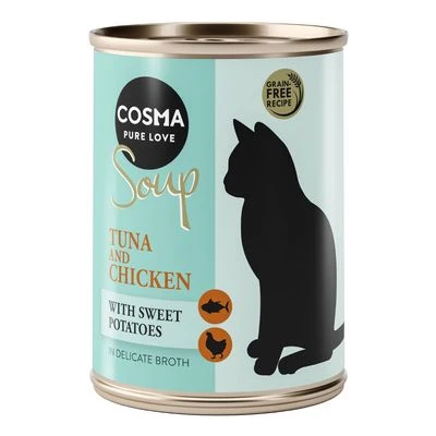 Cosma Soup Sopa Para Gatos 12 X 100 G - Pack Ahorro 2 Cosma Soup Sopa Para Gatos 12 X 100 G - Pack Ahorro - Imagen 2