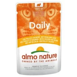 Pack Ahorro: Almo Nature Daily Menu 24 X 70 G -Productos Para Gatos 27534 pla almo nature huhn lachs 70g 0