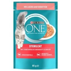 Pack Ahorro: Purina ONE 48 / 52 X 85 G -Productos Para Gatos 288496 pla purinaone sterilised 85g hs 01 7