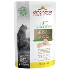 Pack Ahorro Almo Nature HFC Natural Plus 24 X 55 G -Productos Para Gatos 294596 pla almonature hfc natural plus 55g hs 01 0