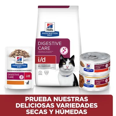 Hill's I/d Prescription Diet Digestive Care Estofado Con Pollo Para Gatos 4 Hill's I/d Prescription Diet Digestive Care Estofado Con Pollo Para Gatos - Imagen 4