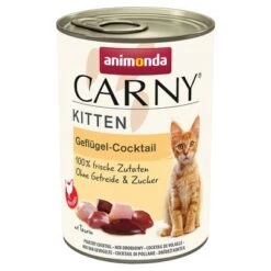 Animonda Carny Kitten 6 / 12 X 400 G 10 Animonda Carny Kitten 6 / 12 X 400 G -Productos Para Gatos 311403 pla carny kitten gefluegel coctail 400g hs 01 1