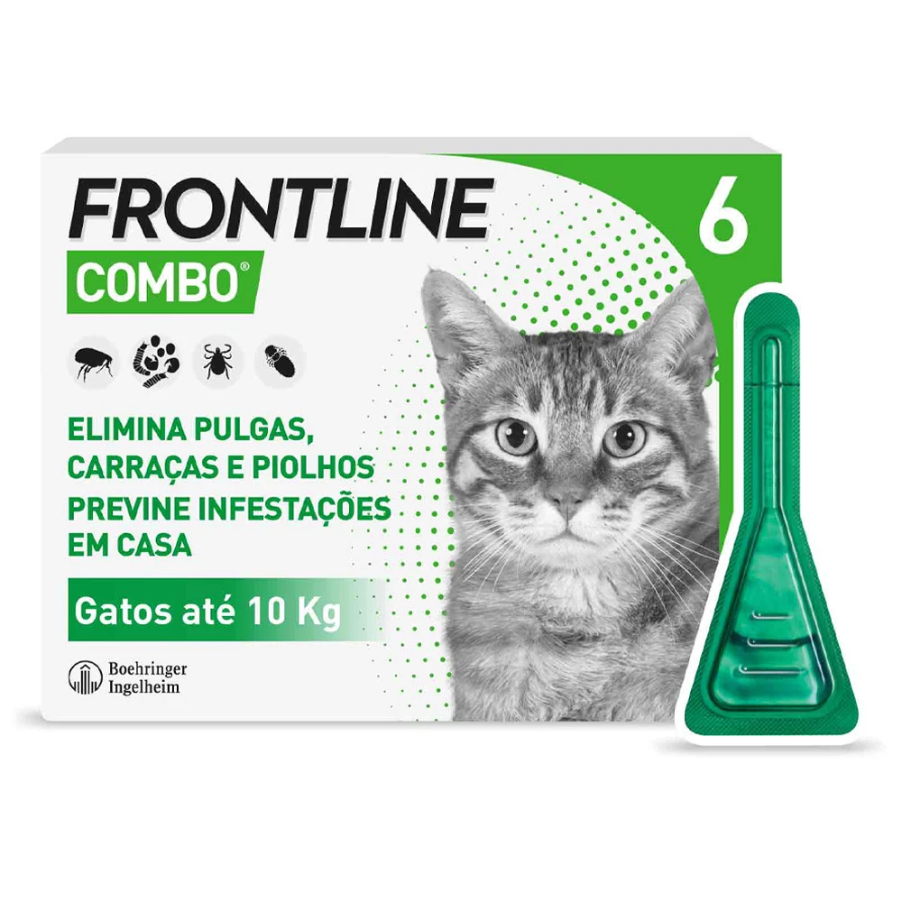 Frontline Pipetas Combo Spot-On Para Gatos 1 Frontline Pipetas Combo Spot-On Para Gatos