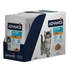 Advance Kitten Con Pollo Comida Húmeda Para Gatos -Productos Para Gatos 374500 pla advance kitten huhn 12x85g hs 01 0