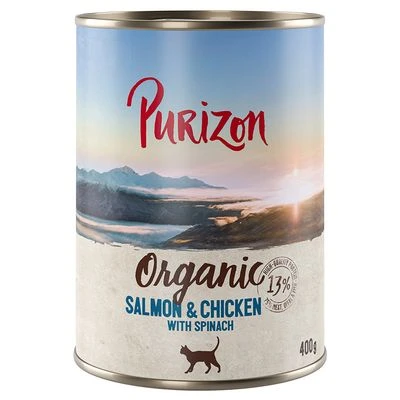 Purizon Organic 6 X 400 G Comida Ecológica Para Gatos - Imagen 3