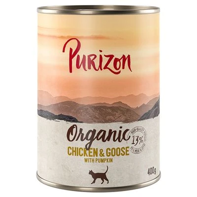 Purizon Organic 6 X 400 G Comida Ecológica Para Gatos - Imagen 4