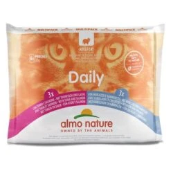 Pack Ahorro: Almo Nature Daily Menu 24 X 70 G -Productos Para Gatos 380998 pla almonature daily pouch 6x70g hs 01 7