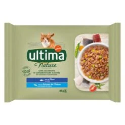 Ultima Cat Nature 12 X 85 G Comida Húmeda Para Gatos -Productos Para Gatos 384696 pla affinity ultima cat nature tuna hs 01 9