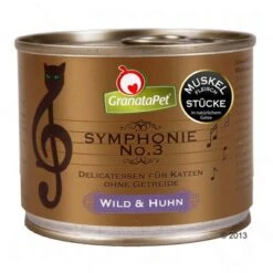 GranataPet Symphonie 6 X 200 G - Pack De Prueba -Productos Para Gatos 391284 granatapet symph wild huhn 7