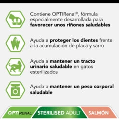 PRO PLAN Optirenal Sterilised Adult Salmón -Productos Para Gatos 424734 optirenal sterilised adult de salmon 2 2 jpeg 1