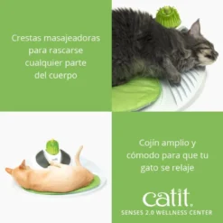 Catit Centro De Masajes Sense 2.0 Wellness -Productos Para Gatos 43153W Wellness Center product 3 768x768 jpg 635a36a21e0c0