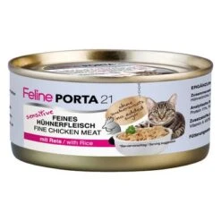 Feline Porta 21 Pack Ahorro 24 X 156 G -Productos Para Gatos 4689 pla felineporta21 huhnreissensitive 156g 2