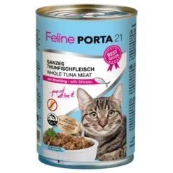 Pack Ahorro Feline Porta 21 Comida Para Gatos 12 X 400 G -Productos Para Gatos 4695 pla felineporta21 tunabreitling 400g 3