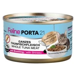 Feline Porta 21 Pack Ahorro 24 X 90 G 12 Feline Porta 21 Pack Ahorro 24 X 90 G -Productos Para Gatos 4700 pla felineporta21 tunabreitling 90g 7