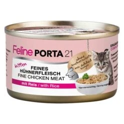 Feline Porta 21 Pack Ahorro 24 X 90 G 15 Feline Porta 21 Pack Ahorro 24 X 90 G -Productos Para Gatos 4730 pla felineporta21 huhnreiskitten 90g 9