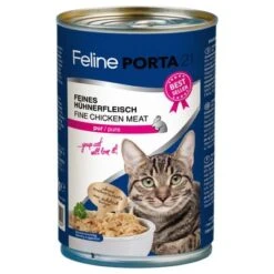 Pack Ahorro Feline Porta 21 Comida Para Gatos 12 X 400 G -Productos Para Gatos 4735 pla felineporta21 huhnpur 400g 9