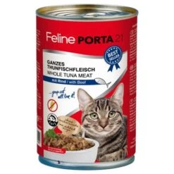 Pack Ahorro Feline Porta 21 Comida Para Gatos 12 X 400 G -Productos Para Gatos 4765 pla felineporta21 tunarind 400g 9