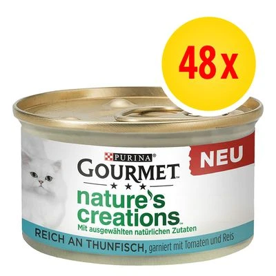 Purina Gourmet Nature's Creations 48 X 85 G 1 Purina Gourmet Nature's Creations 48 X 85 G