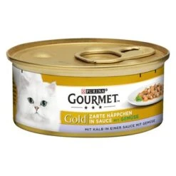 Megapack Gourmet Gold Bocaditos En Salsa 48 X 85 G -Productos Para Gatos 50337 pla purina gourmet zarte haeppchen kalbmitgemuese 85g 8