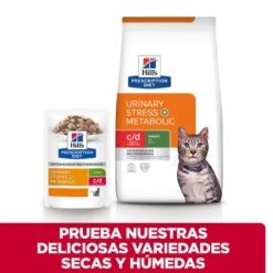 Hill's Pienso Prescription Feline C/d Urinary Stress + Metabolic -Productos Para Gatos 52742037585 6