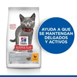 Hill's Science Plan Sterilised Kitten Con Pollo -Productos Para Gatos 52742053639 5