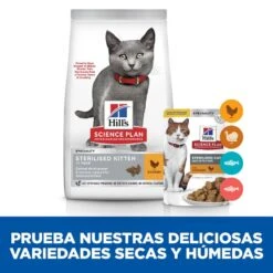 Hill's Science Plan Sterilised Kitten Con Pollo -Productos Para Gatos 52742053639 6