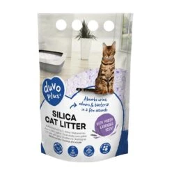 Arena De Sílice Para Gato Lavanda