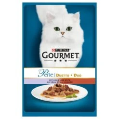 Gourmet Perle En Sobres 24 / 26 X 85 G -Productos Para Gatos 55875 pla nestle gourment kalbente 85g 1
