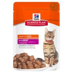 Hill's Science Plan Hill's Adult Para Gatos -Productos Para Gatos 57473 pla hills adultoptimalcare beef 0